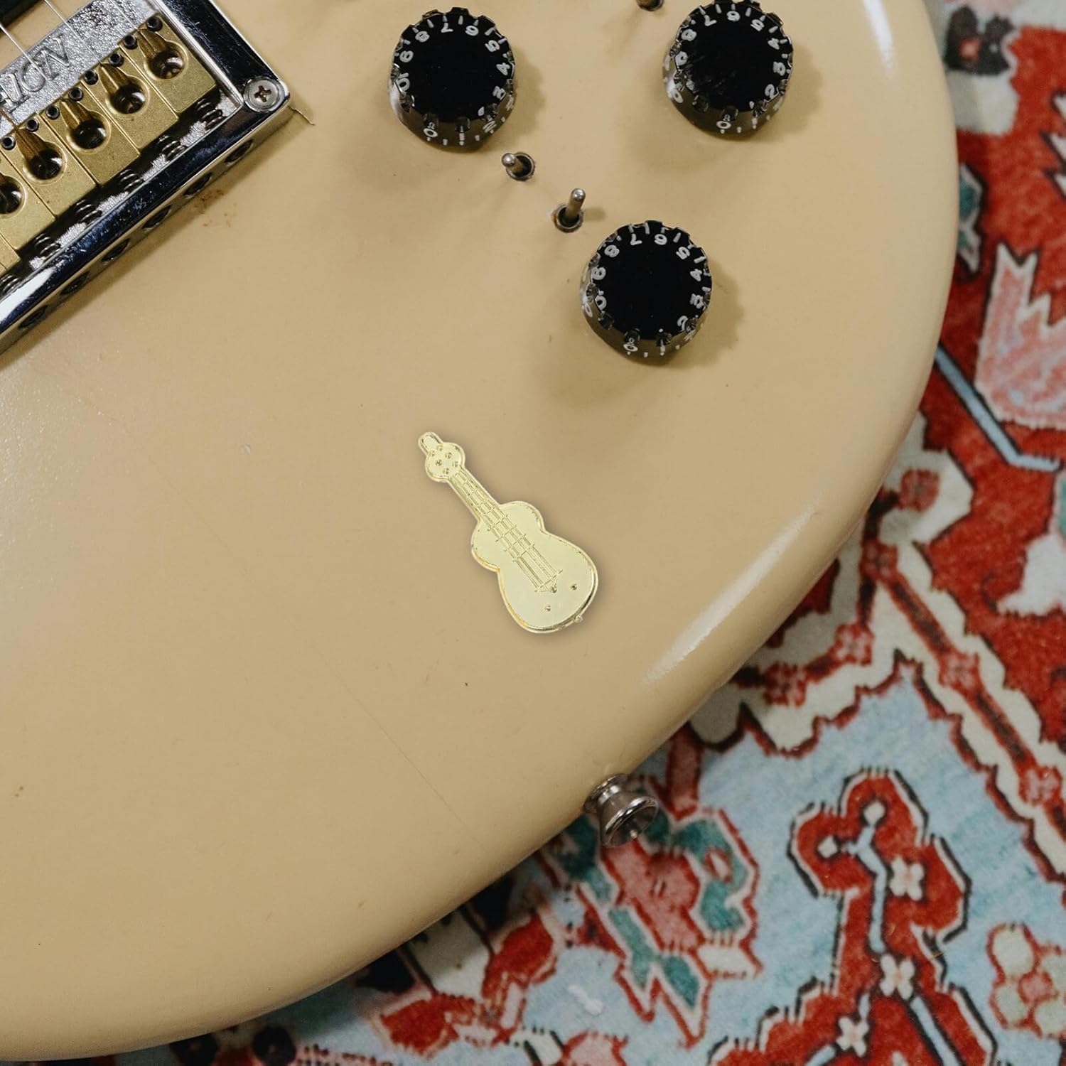 24個 ミニチュア楽器 小さな装飾 クリスマスツリーのドールハウス用 リアルなモデルスタイル DIYクラフトやフェスティバル用