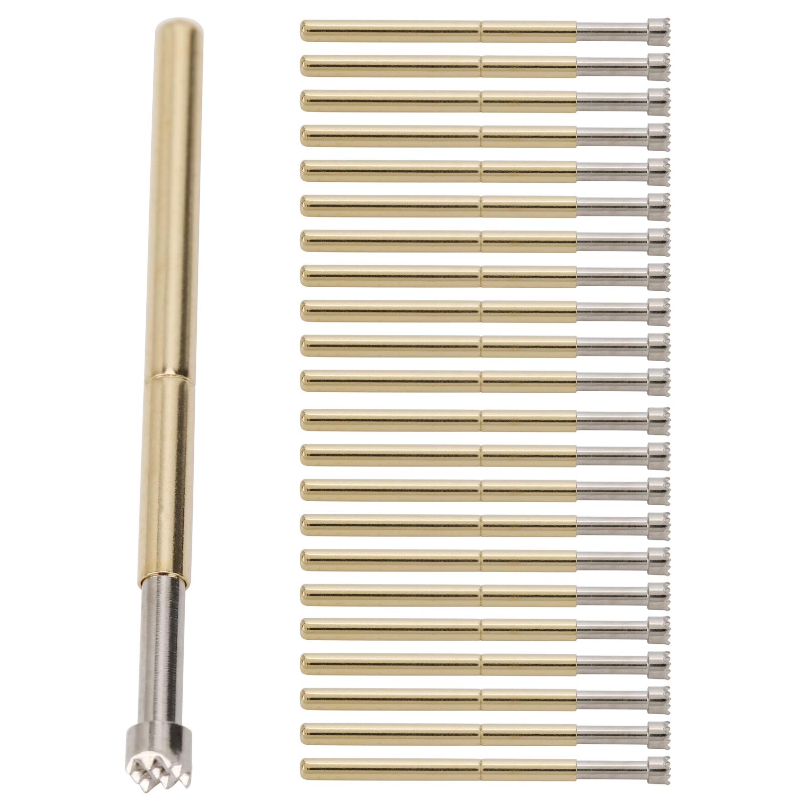 100pcs Spring Test Sonda, P125 H POGO PIN Narzędzia Testowe, 9 Pazurów 2 Mm Przemysłowe Piny Pomso dla Narzędzi Testowych