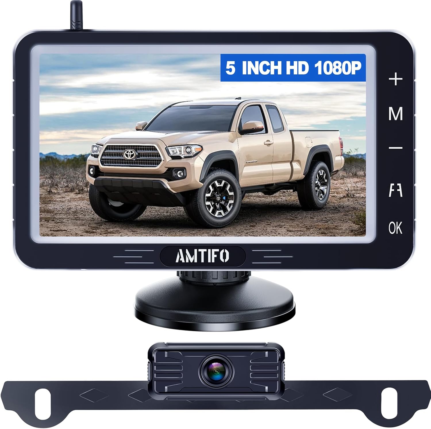Wireless Backup Camera 5-inch for Truck: Easy to Install Back up Camera – HD 1080P Rear View Camera for Trucks SUVs Wireless Backup Camera 5-inch for Truck: Easy to Install Back up Camera – HD 1080P Rear View Camera for Trucks SUVs