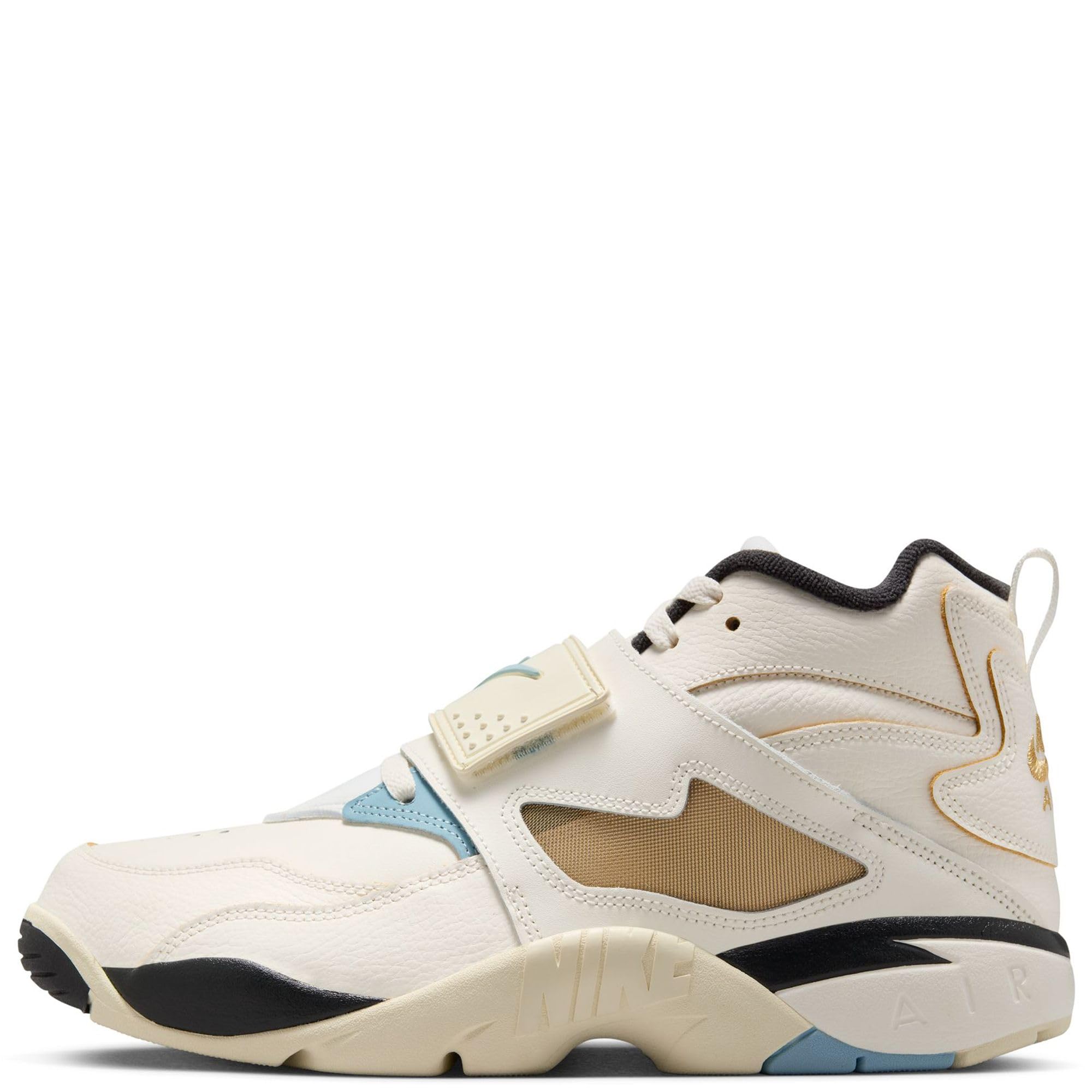 Men's Nike Air Diamond Turf Shoes in Sail/mica Blue-coconut Milk-o