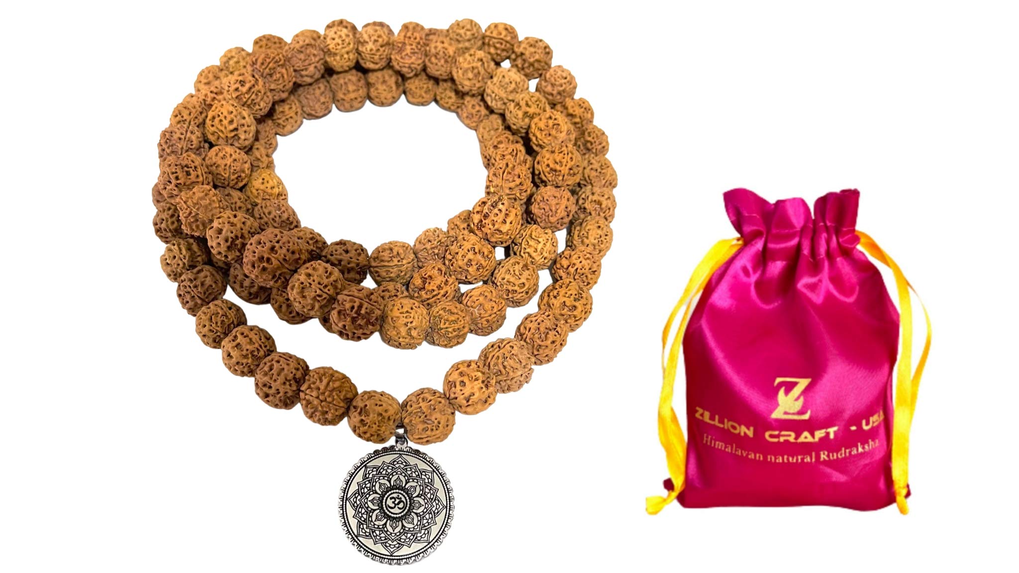 Naturally Grown Authentic Old Rudraksha Bead with Bigger Size 16 mm. 5