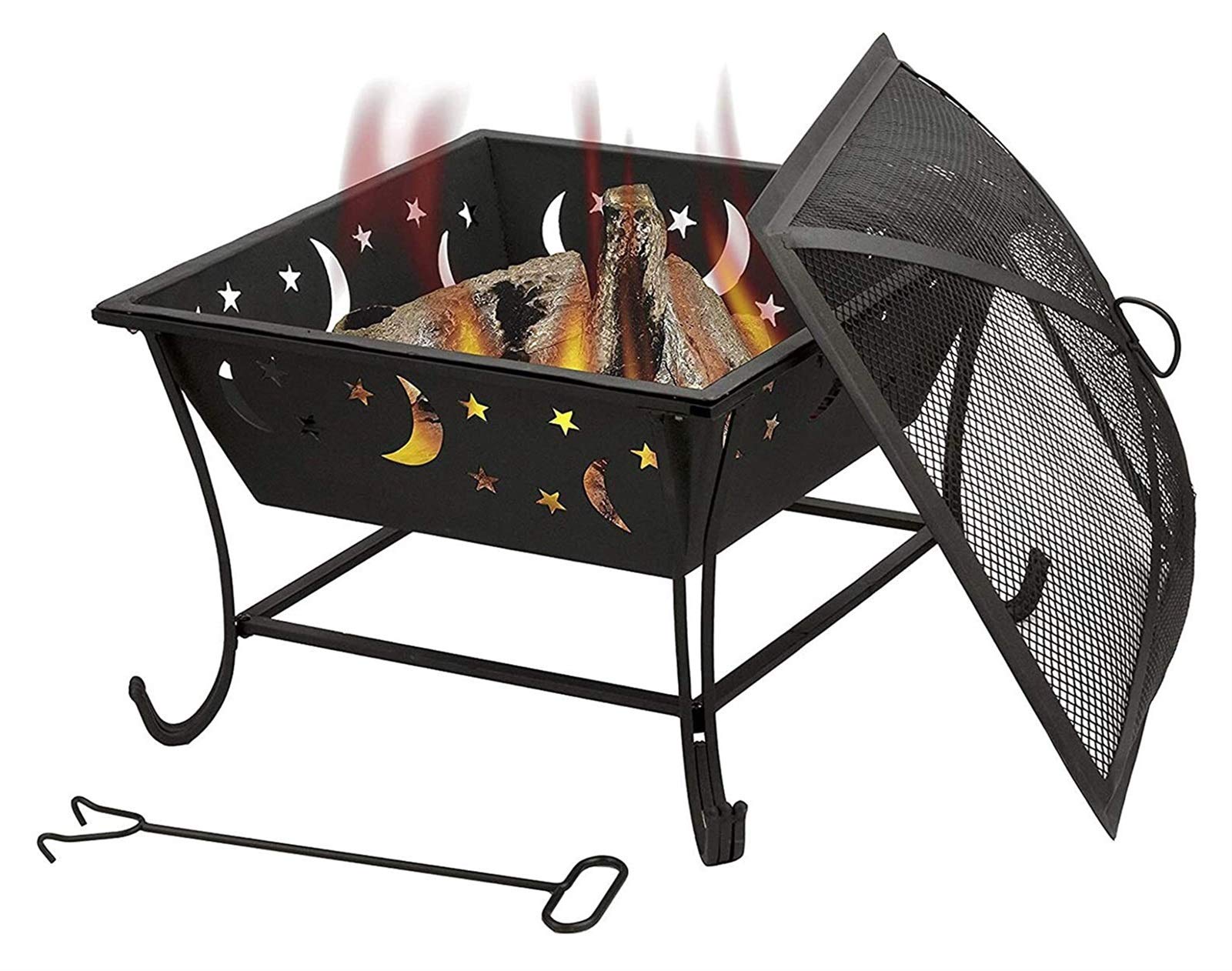Buy Outdoor Fire Pits 24 in Outdoor Fire Pit, Bonfire Wood Burning
