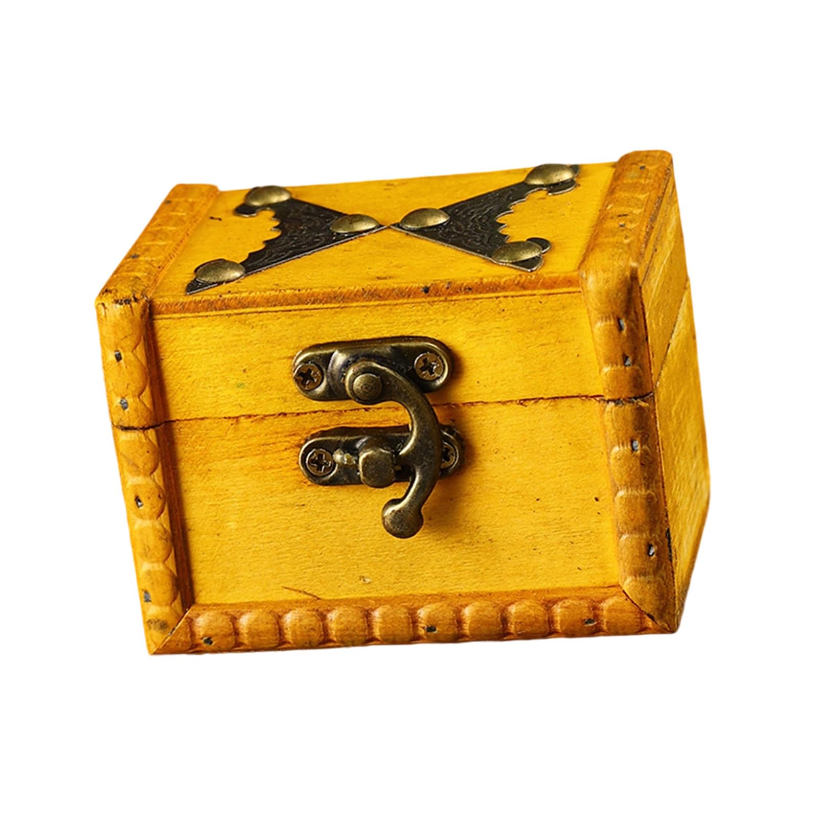 YROHGKPN Security Chest with Vintage Design, Secure Spacious Storage for Jewelry Accessories & Collectibles Vintage Combination Storage Box