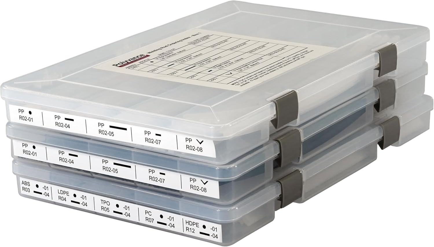 Polyvance Plastic Welding Rod with cases