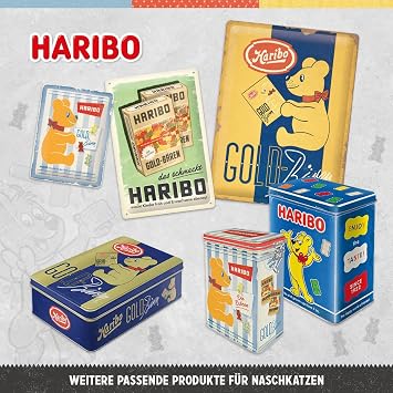 Nostalgic-Art Retro Aroma Tin 1.3 L Haribo - The Real - Gift Idea for