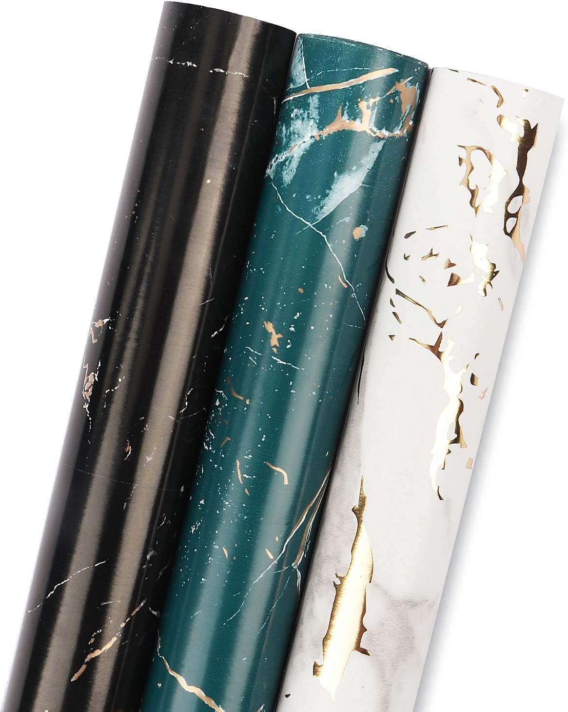 RUSPEPA Wrapping Paper - Mini Roll - Marble Design
