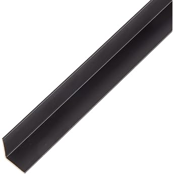Alberts 488291 Angle Profile | Aluminium Black Anodised | 1000 x 15 x 15 mm