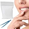 100g Tooth Repair Kit, 1pc Plastic Tweezers, Repair Replacement Thermoplastic Beads Temporary Tooth Filling, Ideal for Missing, Broken, Fake, Chipped Teeth