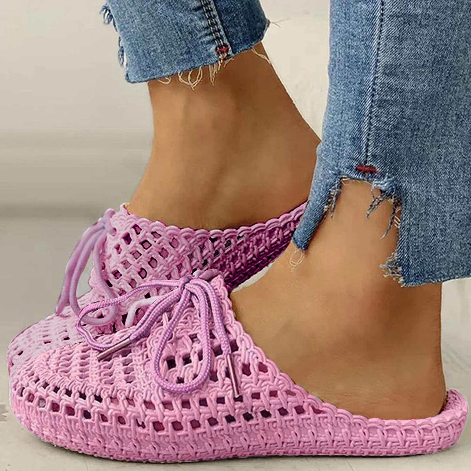 Sandales Femme Été Claquettes Mule Confortable Les Tropeziennes Chaussure Femmes Orthopédique Chaussures Orthopediques Et Nu-Pieds Sandale Ete Orthopedique Women Sandals Orthopédiques Chaussons