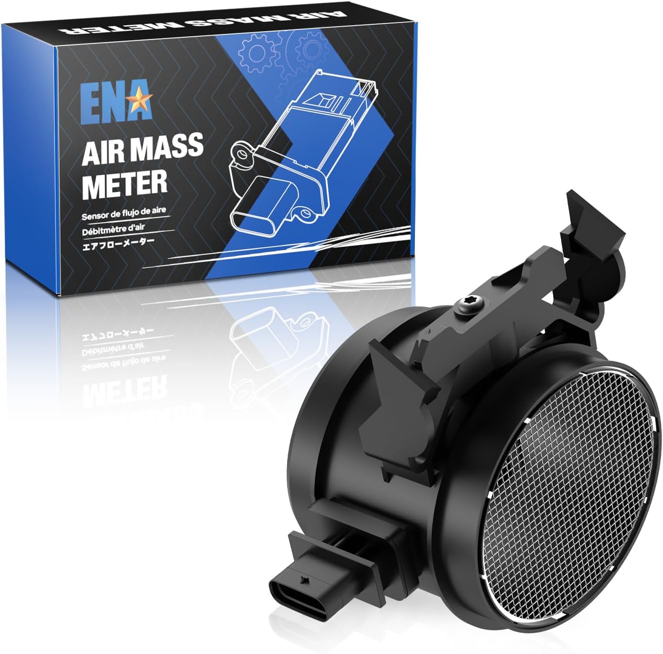 ENA Mass Air Flow Sensor Meter MAF Compatible with Mercedes-Benz C230 C280 C300 C350 CL550 Dodge Freightliner Sprinter 2500 3500 2007-2015 Replacement for 2730940948 A2730940548 2730940548 2730940648
