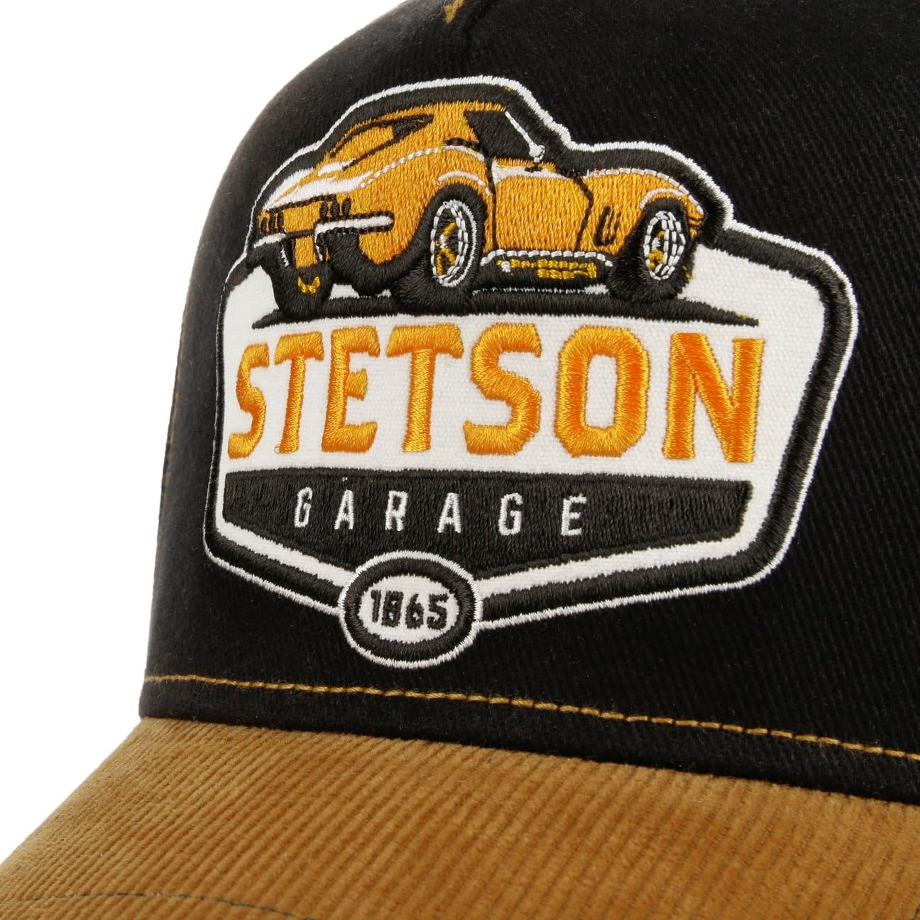 Stetson Cord Peak Garage Gorra de Beisbol Pana Visera Hombre Todo el ano