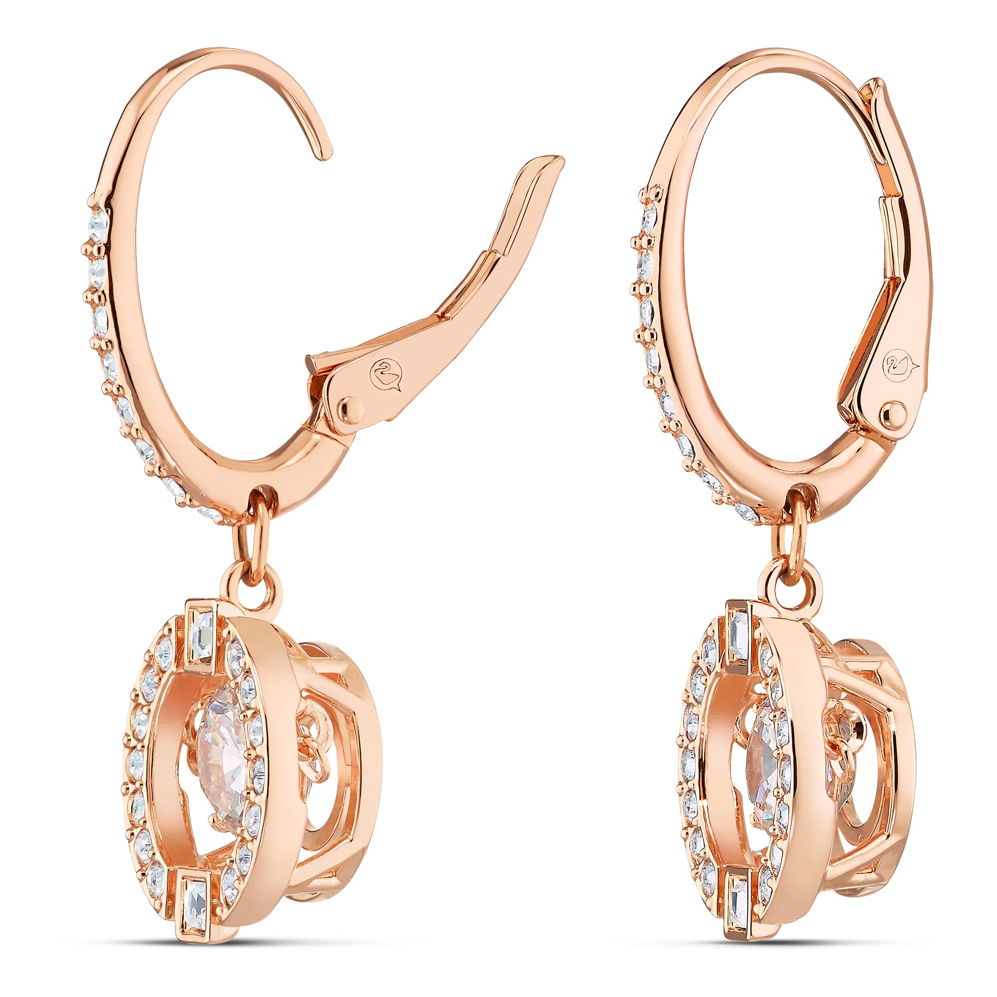 Swarovski Una Kolekcja kolczyki wiszące, szlif okrągły