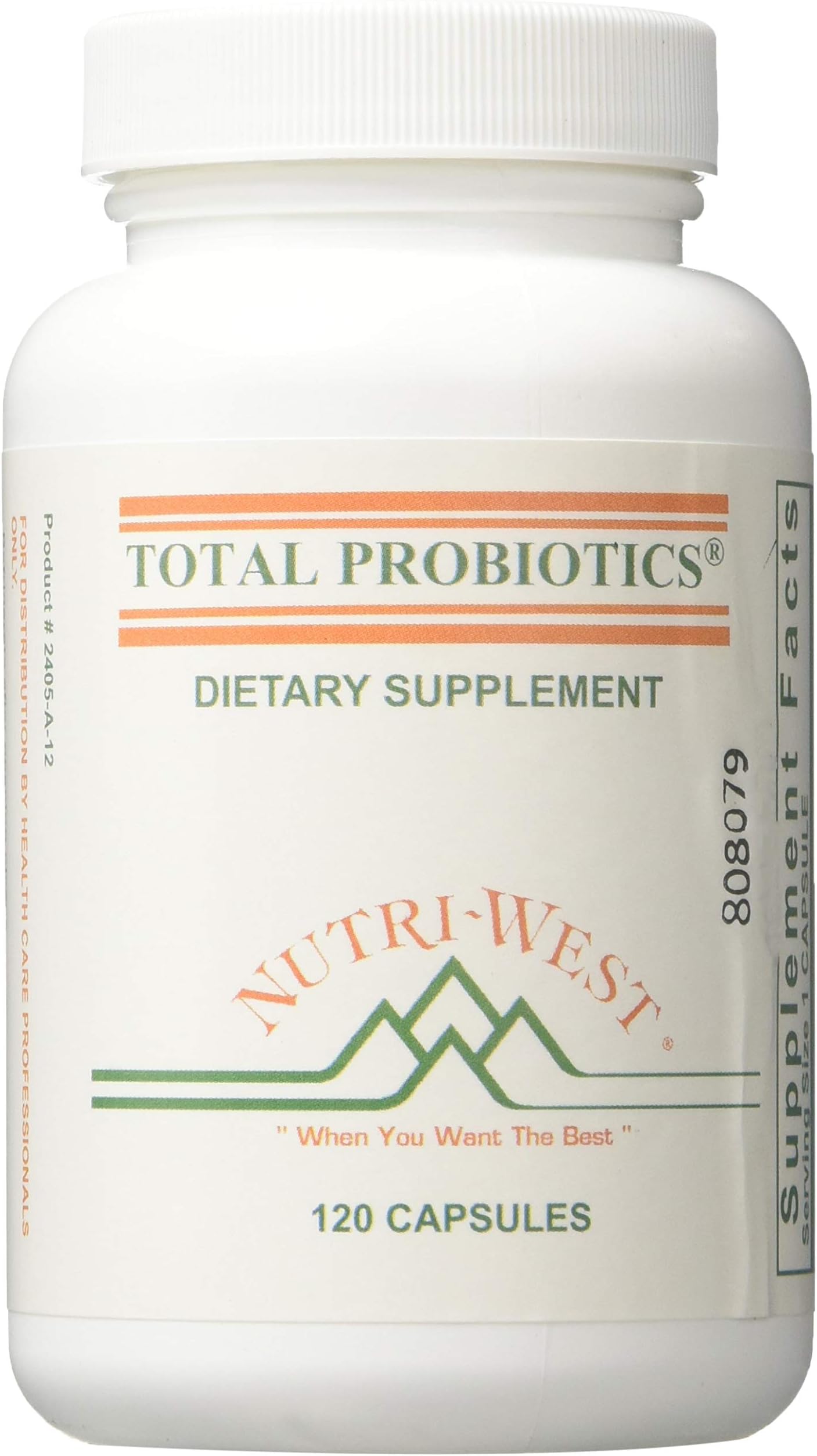 Total PROBIOTICS - 120 by Nutri-West