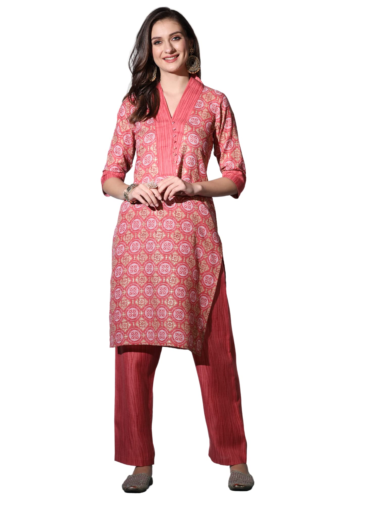 GRECIILOOKS Women Kurta with Pant