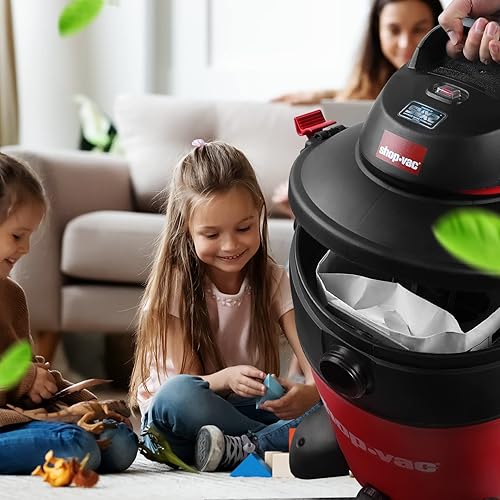 Miniatura 7 de Shop-Vac 90662 Bolsa de filtro desechable de 10-14 galones, paquete de 6