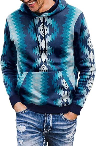 patterned sherpa pullover