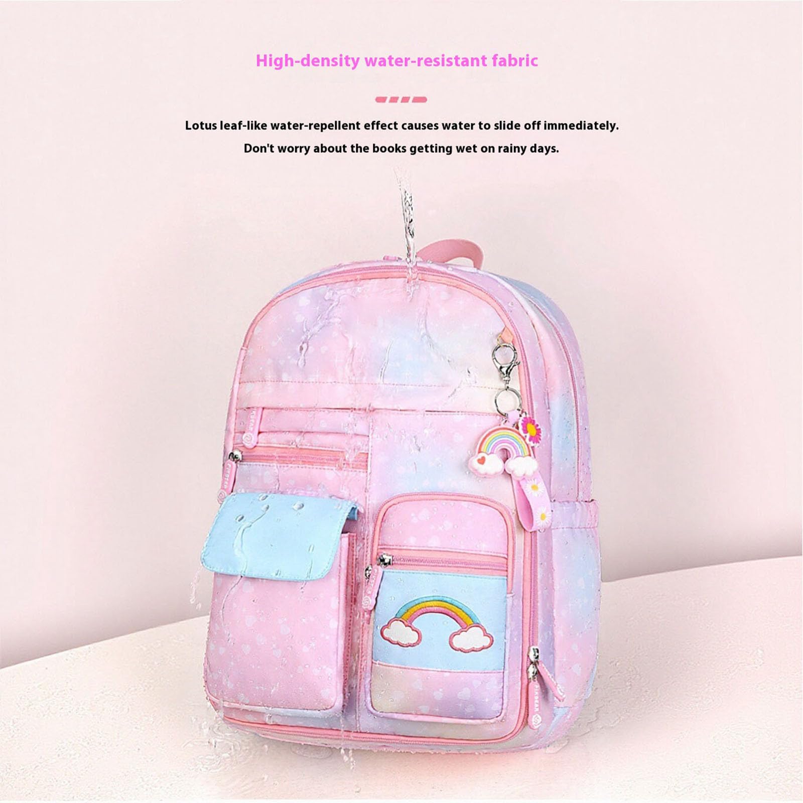 Zaino Bimba scuola Elementare, Zaino Asilo Bambina Ritorno a Scuola | Zainetto Asilo Bimba Brillante E Glitterato Zaino Scuola Media Ragazza Elegante E Pratico Zaini Scuola Elementare