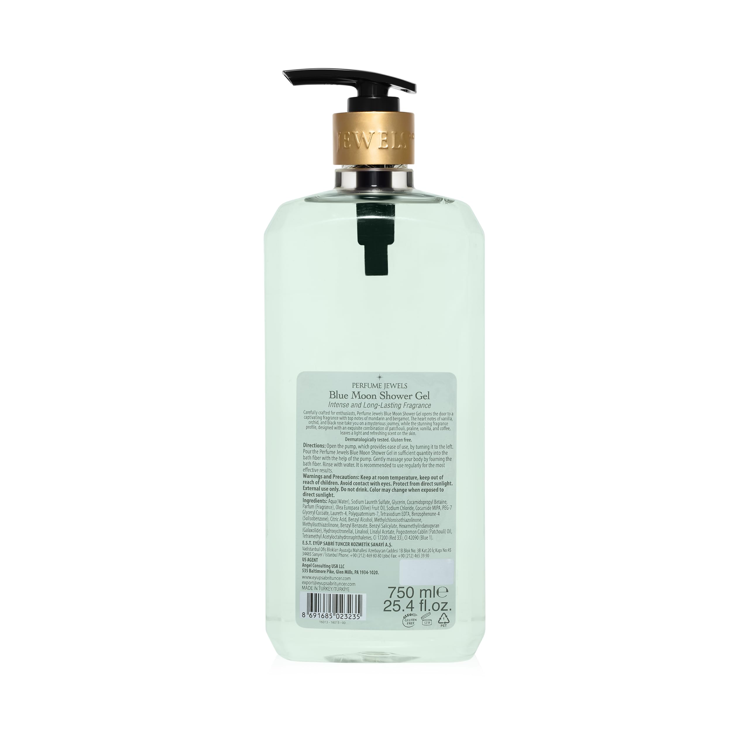 Eyüp Sabri Tuncer Pj Duş Jeli Blue Moon 750 Ml Pet Şişe