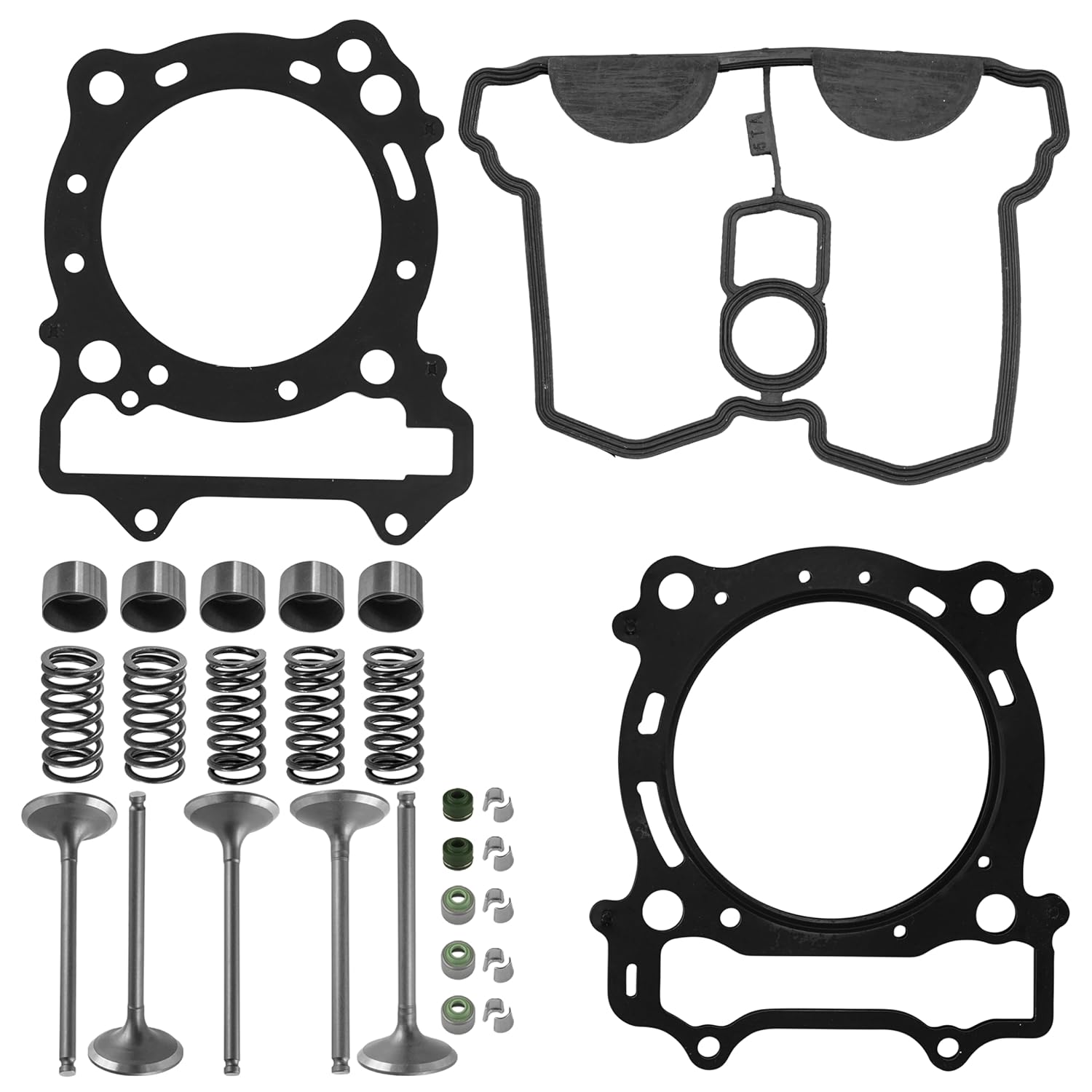 Caltric Cylinder Head Valve Gasket Kit Compatible with Yamaha YFZ450 YFZ450LE Limited Edition 2004