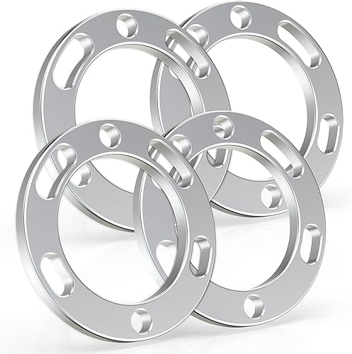 MZS Espaciadores de rueda 5x55x127 12 de grosor 6x56x127 5x128 accesorios de rueda para 5 6 8lug SUV camión furgoneta