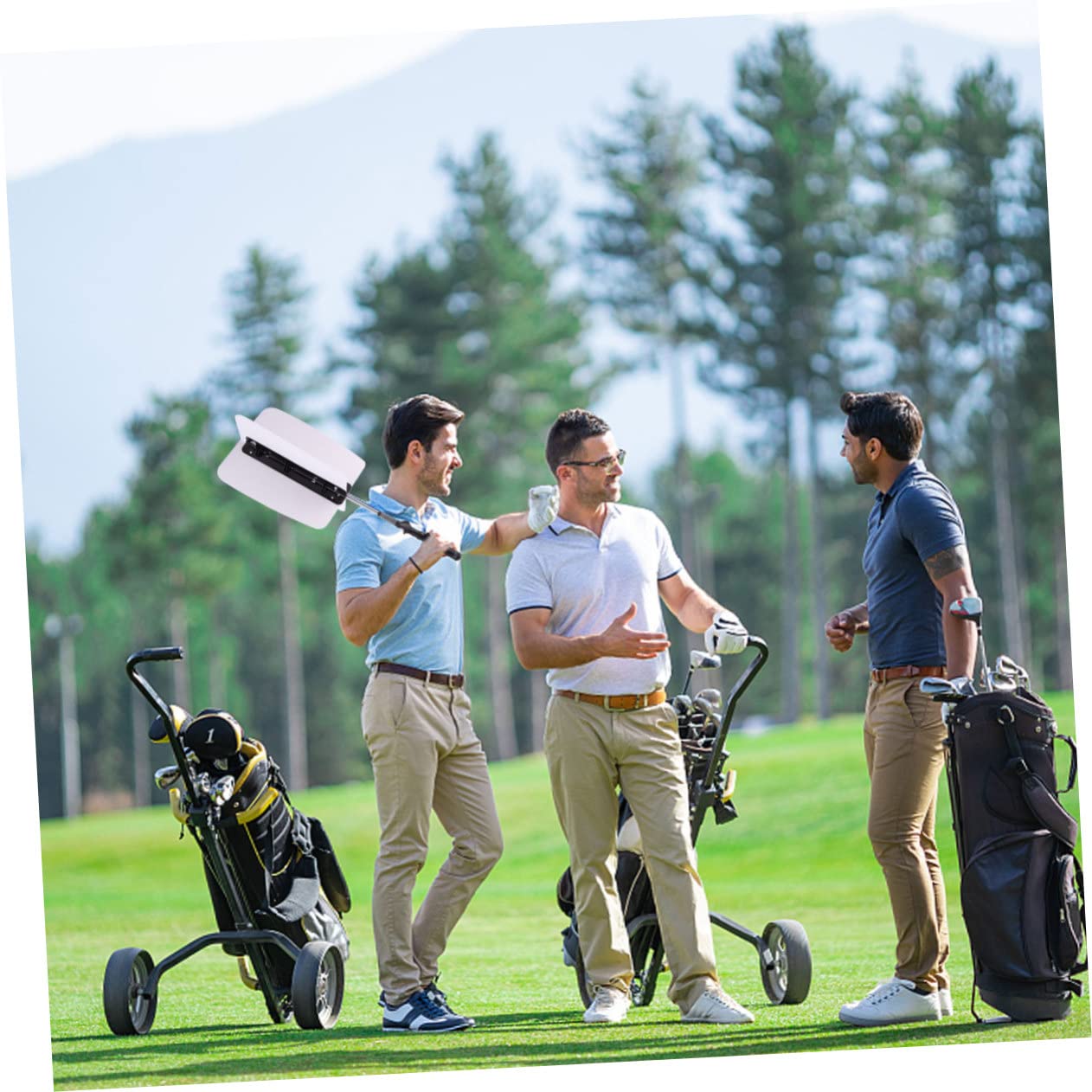 Entrenador de Swing para Golf Ventilador de Abs y Simulación de Movimiento Completo para Práctica y Entrenamiento de Agarre Adecuado