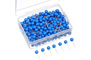 Map Tacks Blue Pins Small Size