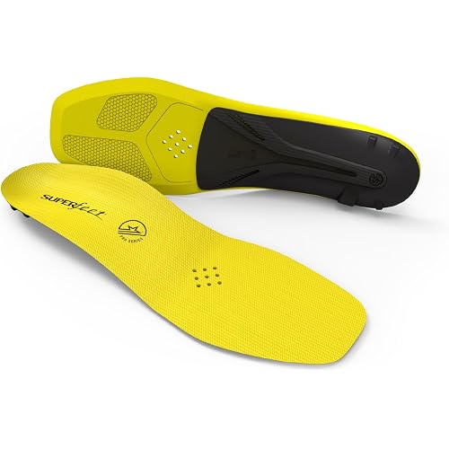 Superfeet Hockey Performance Insoles - Carbon Fiber Inserts for Hockey Skates - Professional Grade