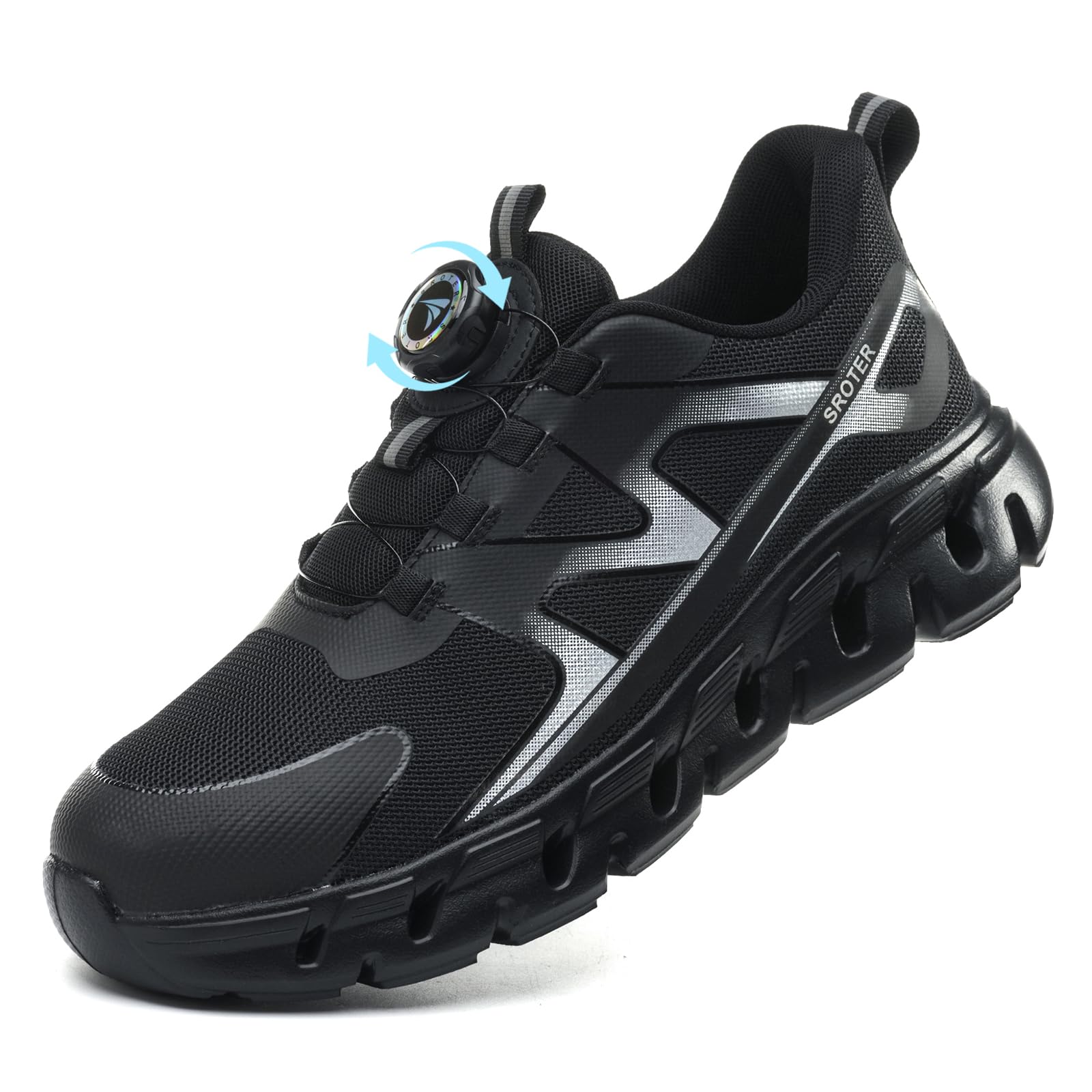 AEKYIWL Scarpe Antinfortunistiche Uomo Donna Bassa Scarpe da Lavoro Leggere Comode Antiscivolo Traspiranti Scarpe Antinfortunistica