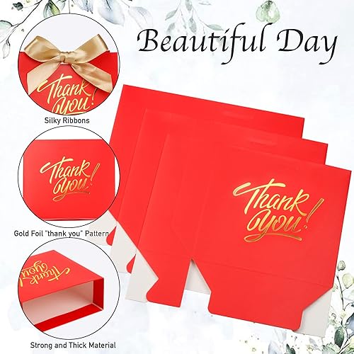 Miniatura 6 de KPOSIYA Bolsas de Regalo Pequeñas, Paquete de 50 Bolsas Pequeñas de Agradecimiento 4.5x1.8x3.9 Pulgadas Bolsa de Favor de Fiesta Caja de Dulces de