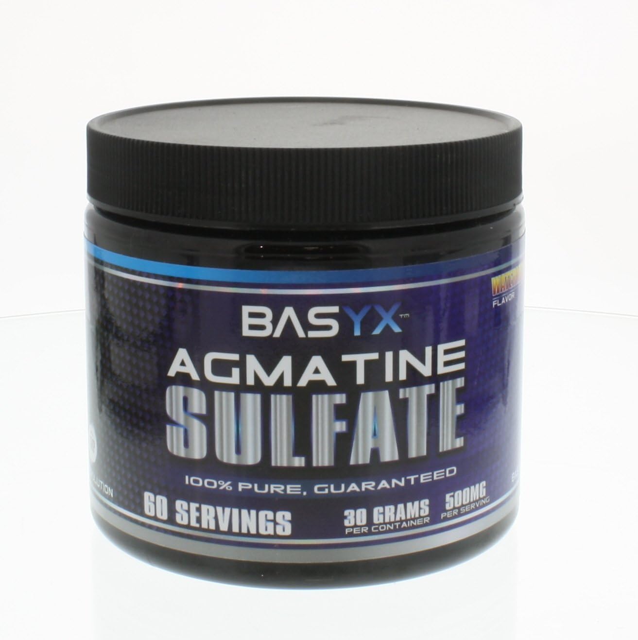 Genomyx Basyx Agmatine Sulfate 60 Servings Drink, Watermelon