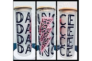 Dance Lighting Rhinestone Plain Tumbler
