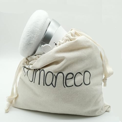 Miniatura 4 de Bolsa de tela reutilizable de algodón y cáñamo con cordón para envolver regalos, cumpleaños, bodas, fiestas de graduación o viajes (9.84 x 9.84