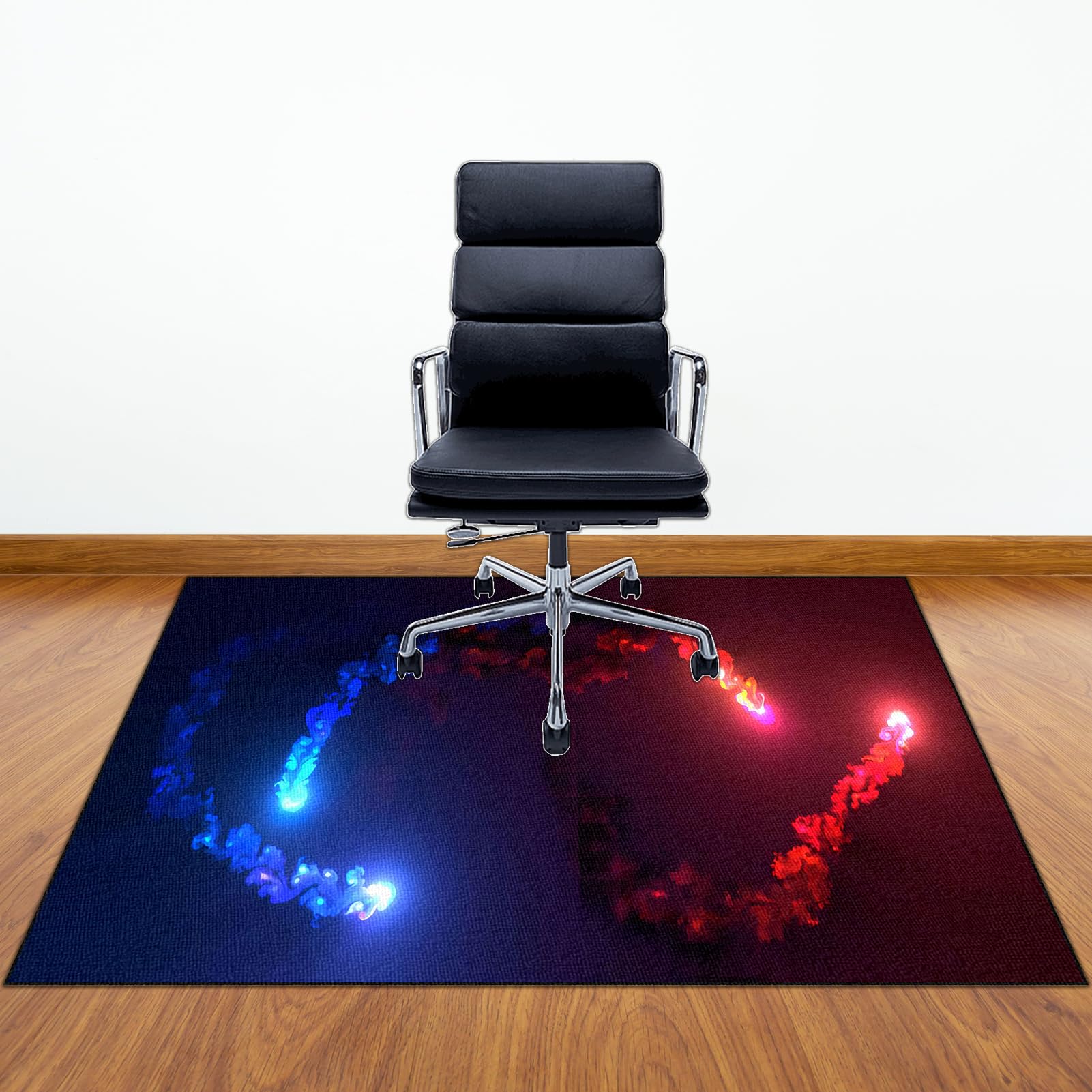 Mata biurowa na krzesło na kółkach 200 x 250 cm mata na krzesło gamingowe mata na biurko antypoślizgowa podłoga ochraniacze na krzesło koła mata dla graczy podłoga podłoga laminowana