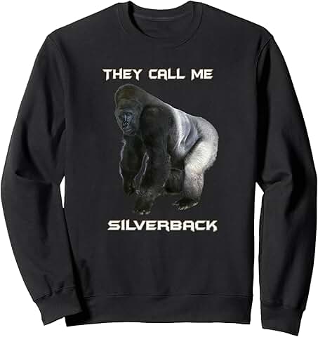 Silverback Gorilla Sweatshirt