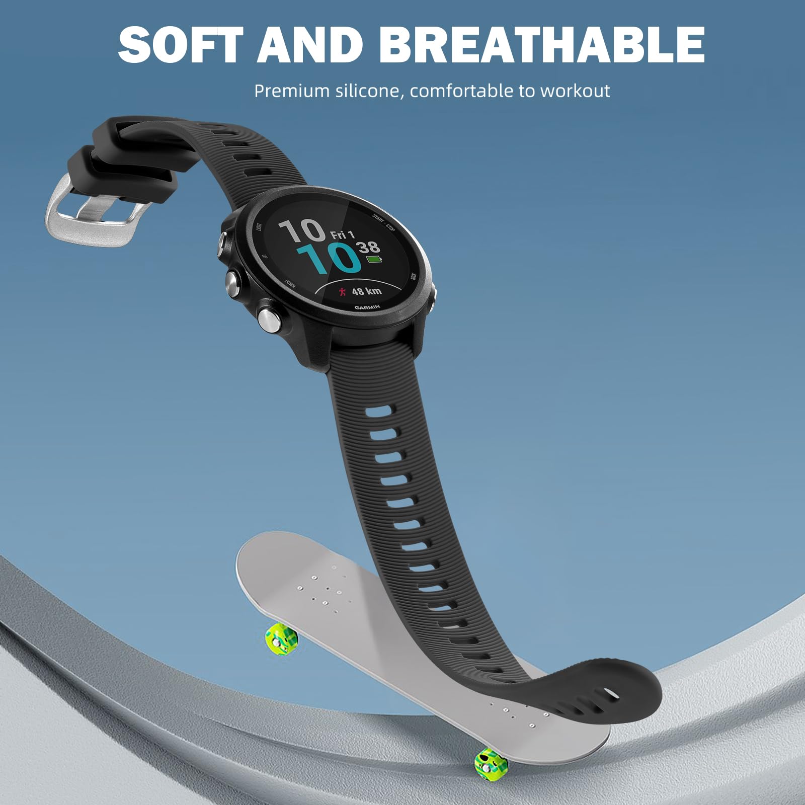 Amazon.com: GEAK Compatible with Garmin Forerunner 245 Watch