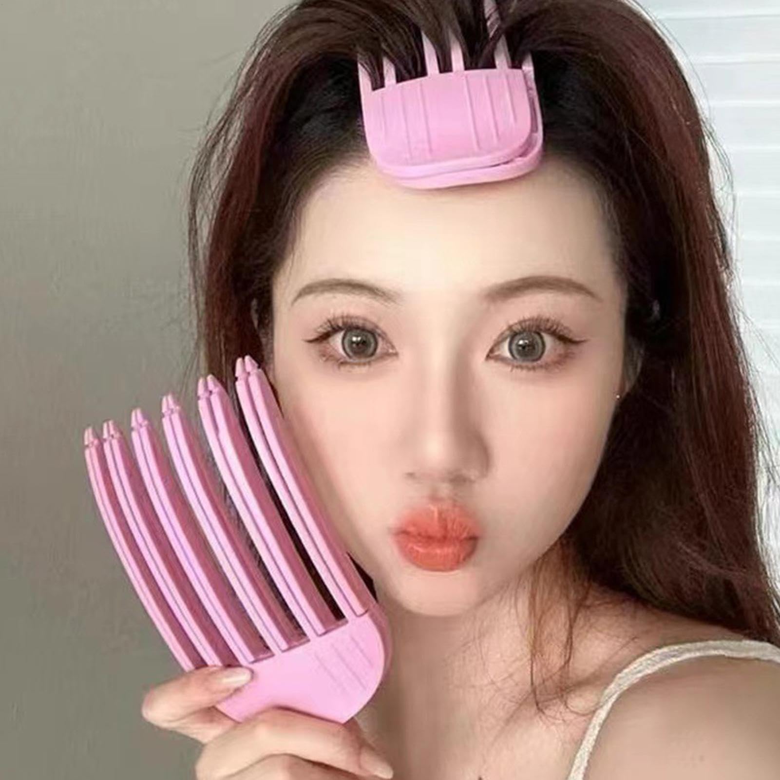 Fermaglio per capelli che solleva le radici, clip per il volume dei capelli, clip istantanea per capelli ricci senza traccia, aggiunge volume naturale, clip non dannosa, vestibilità flessibile e