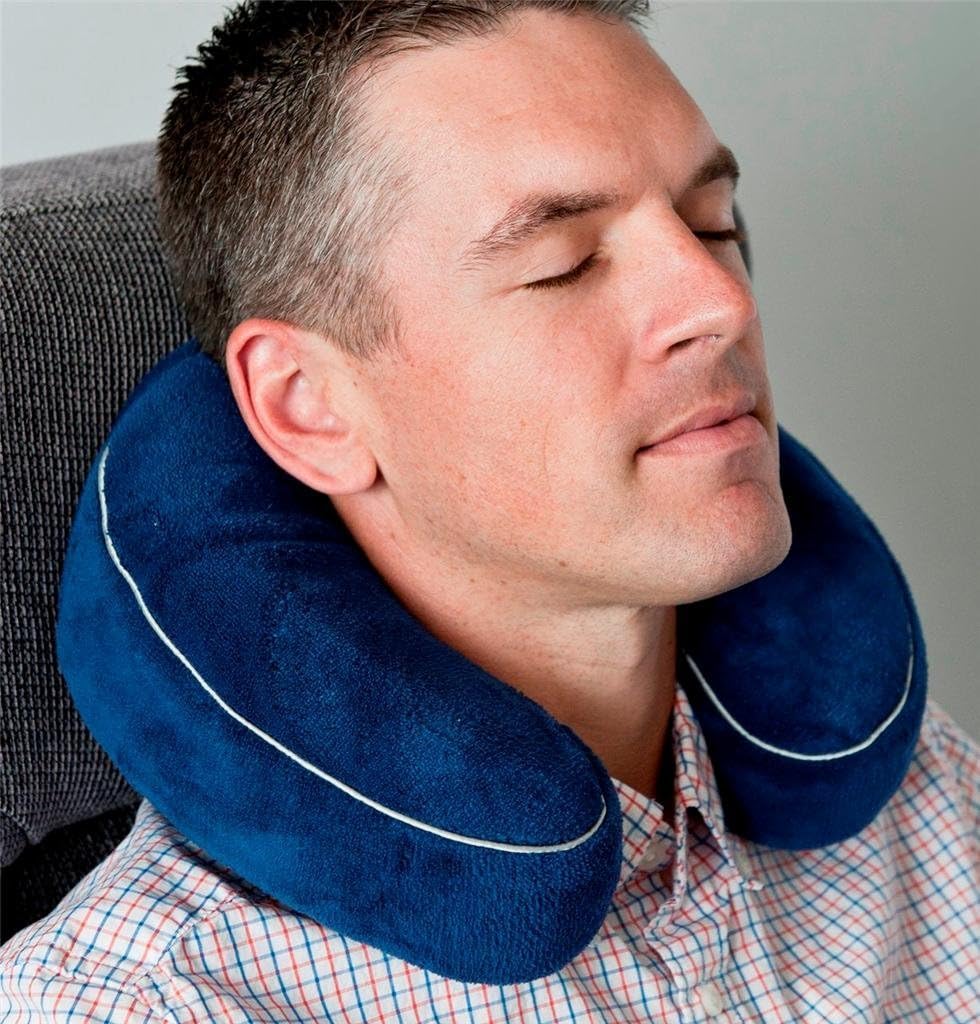 Ortho+Therapy Memory Foam Neck Support Travel Pillow Home