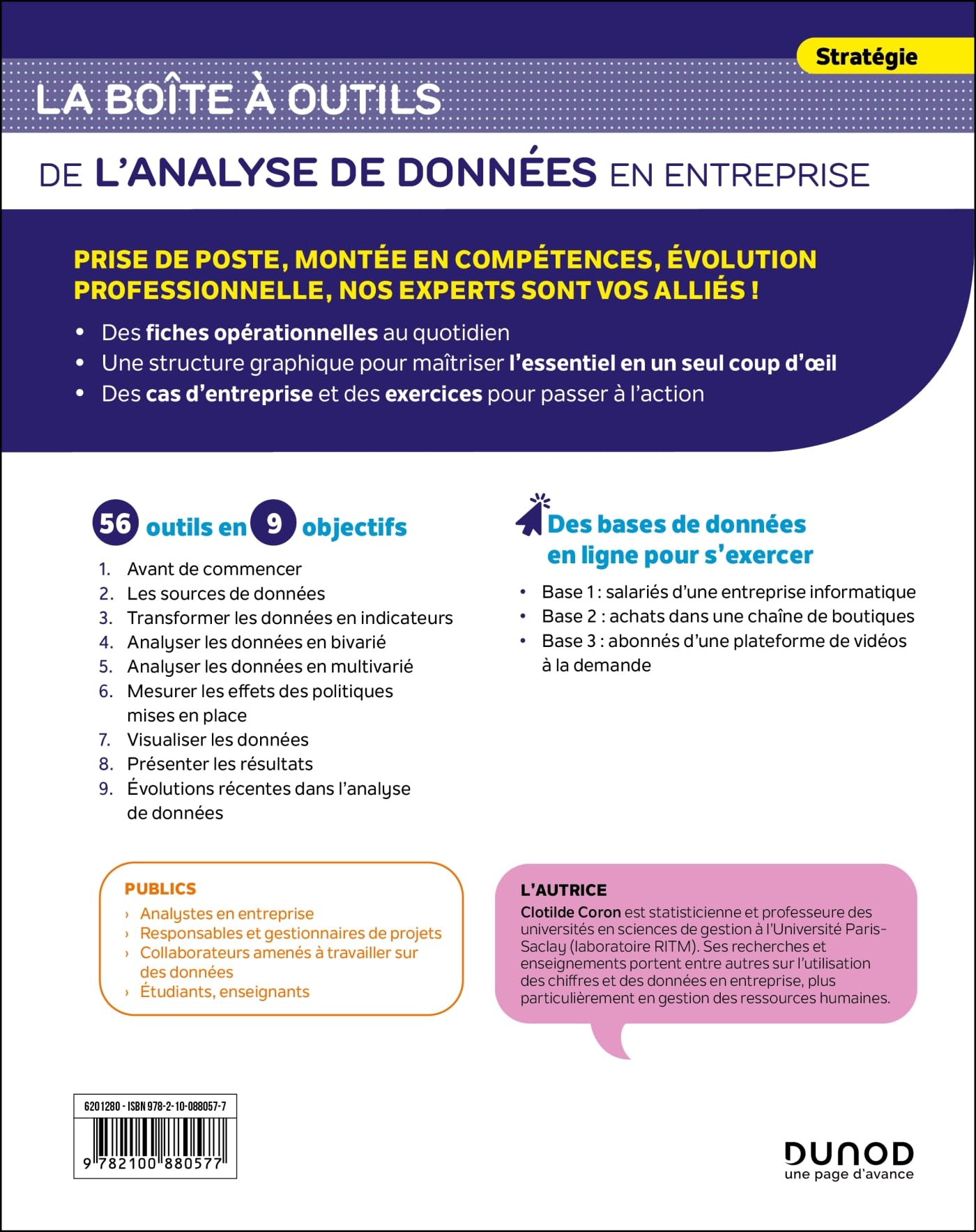 La Boîte à outils de l'Analyse de données en entreprise