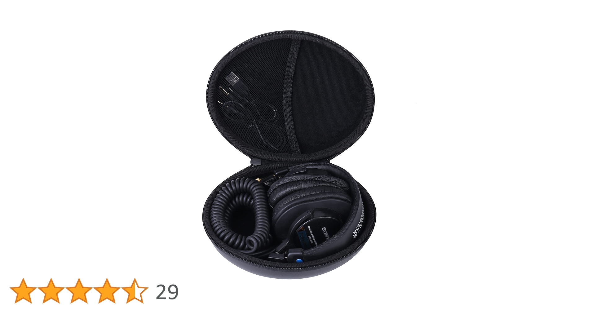 SONY MDR-7506 ヘッドホン 収納ケース付き Amazon.co.jp: 【Khanka 専用収納ケース】互換品 SONY MDR-7506