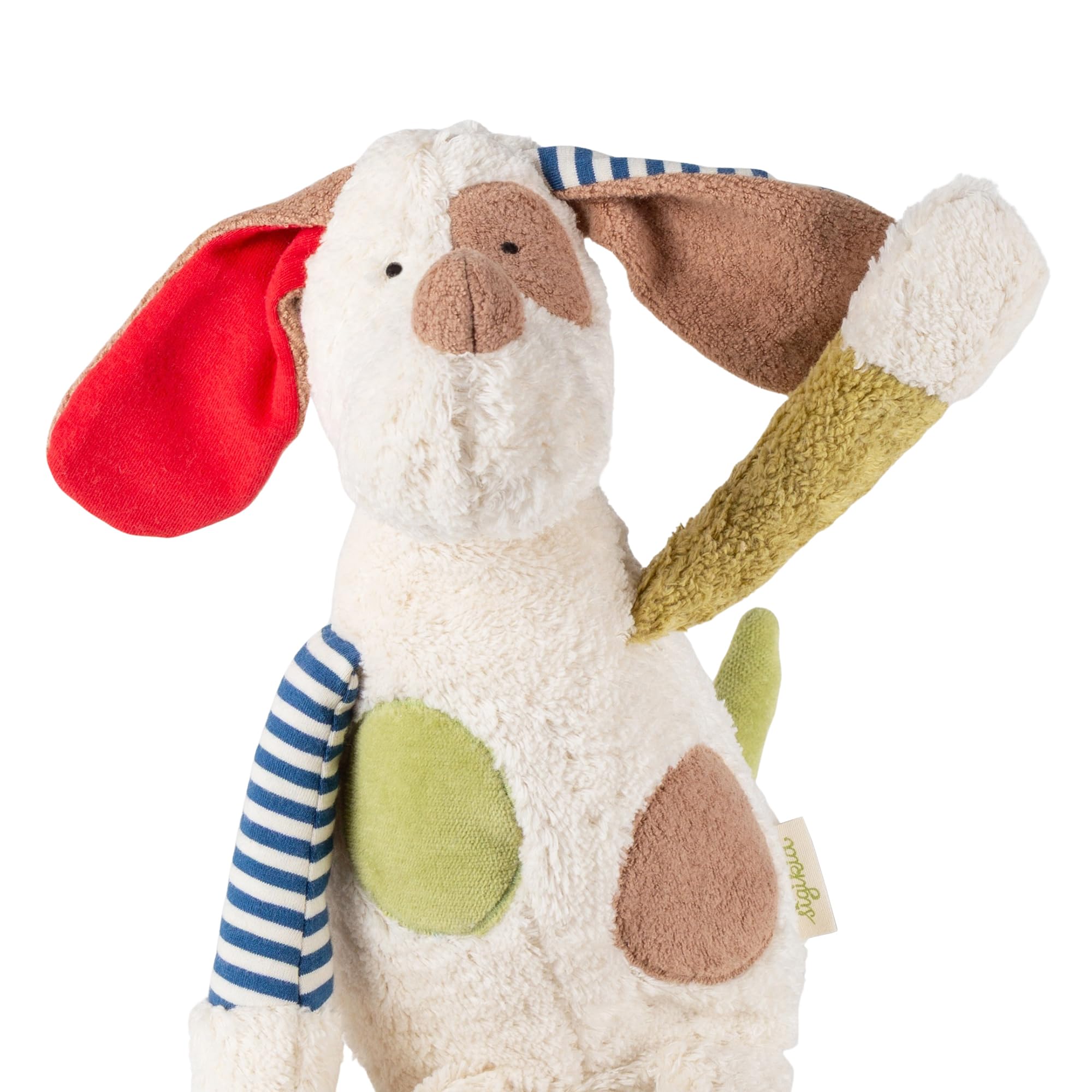 Enfant Mixte Peluche Chien Patchwork Green