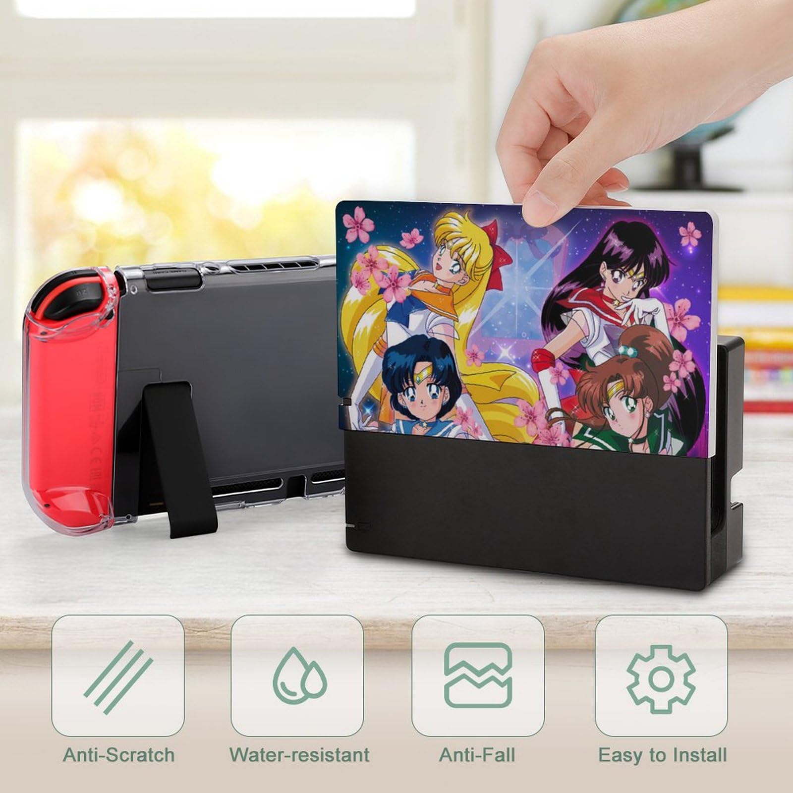 セーラームーン　Switch ケース Amazon.co.jp: GLDRAM セーラームーン スイッチケース かわいい