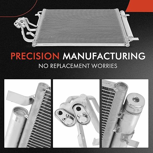 Miniatura 8 de A-Premium Condensador de aire acondicionado compatible con Kia K5 2021-2022, 2.5L, Reemplazar # 97606L3300