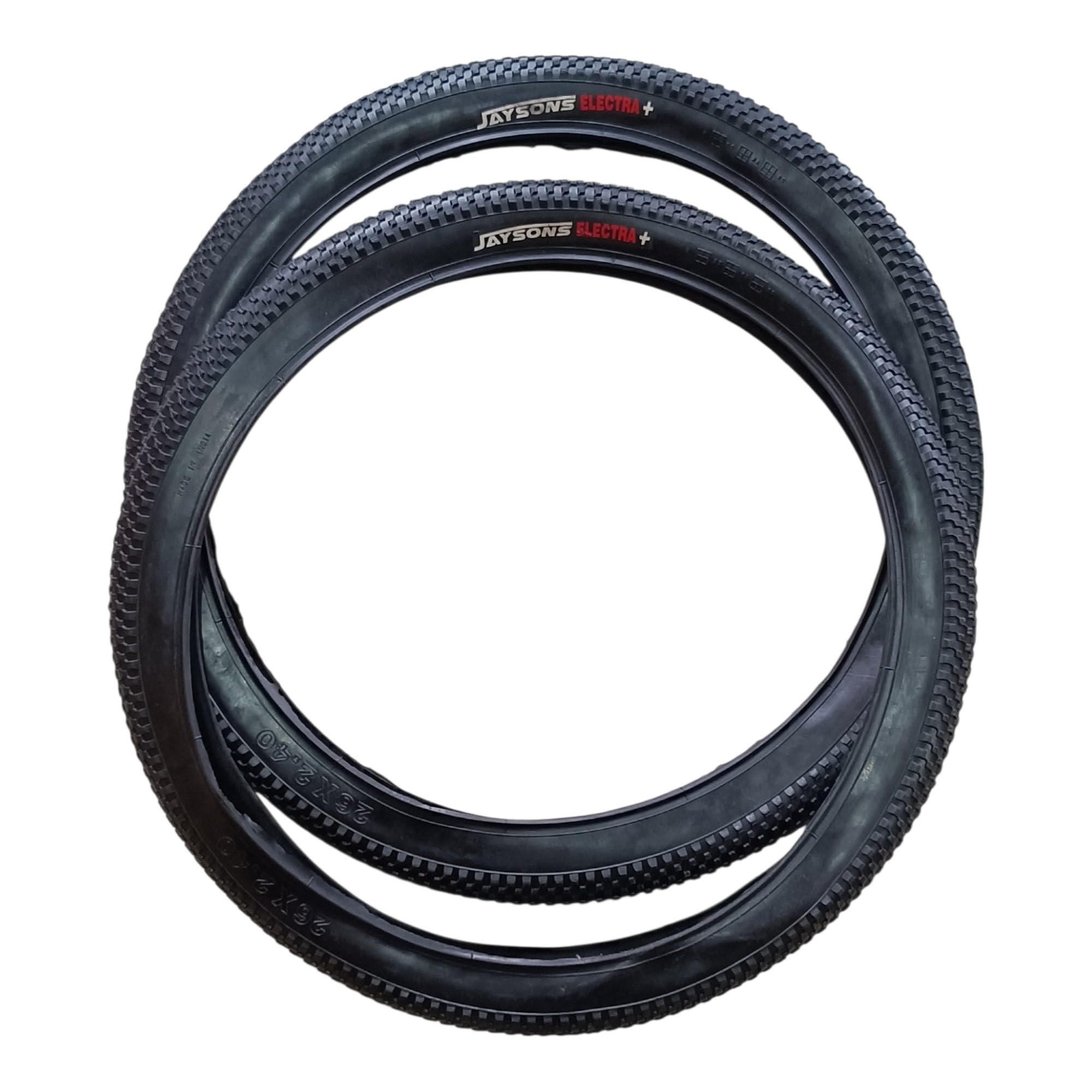 MTB Bicycle Tyre, 26x2.40, Black, Pack of 2-picture-21