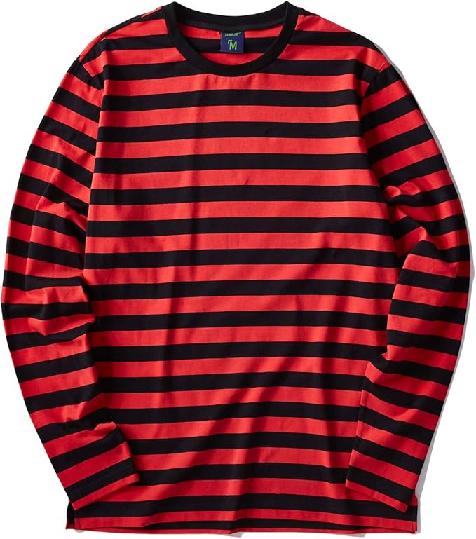 Amazon ボーダー Tシャツ メンズ 長袖 クルーネック Tシャツ カットソー 通販