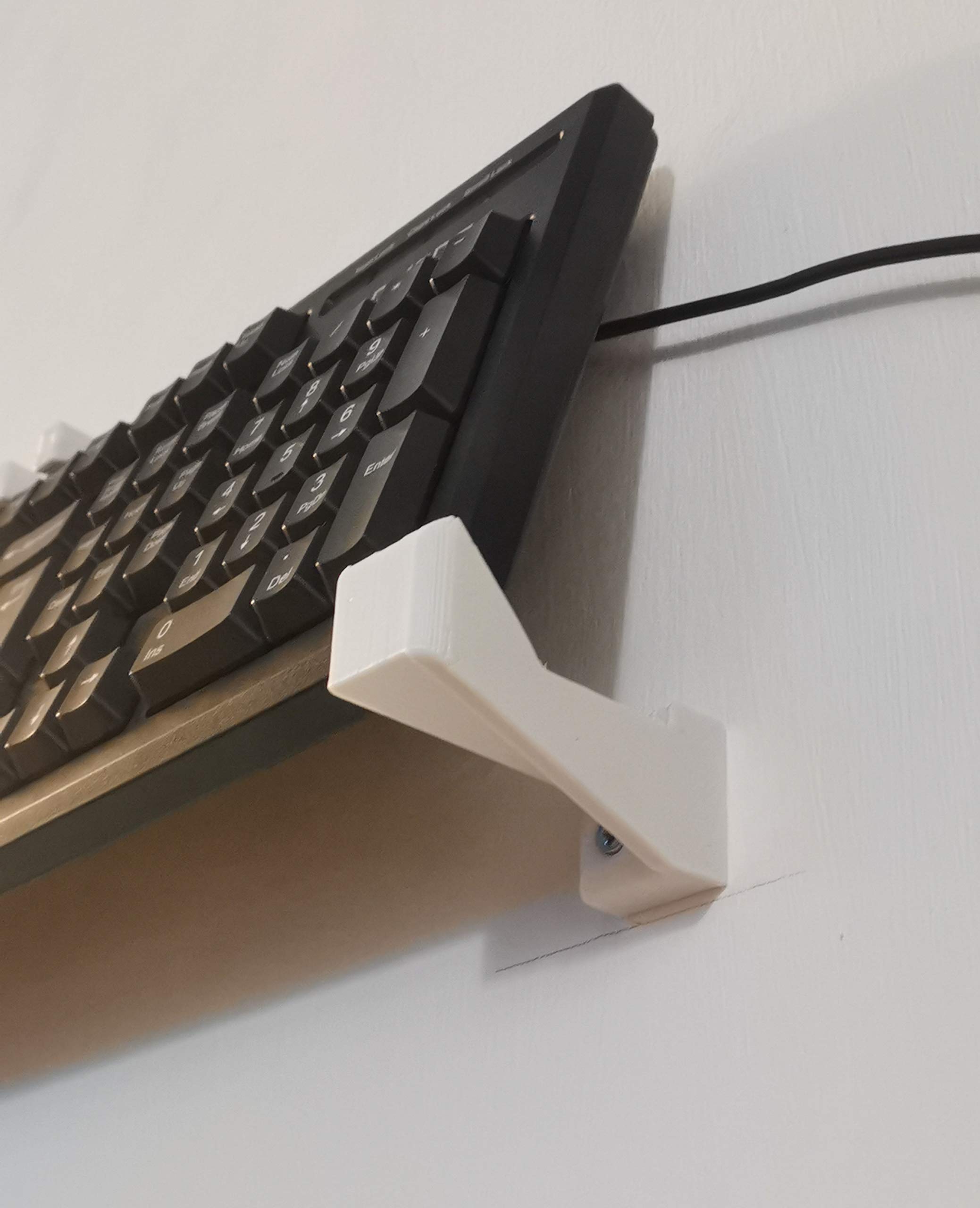 Mini Wall Mount Keyboard Shelf Universal Wall Laptop Keyboard Tablet