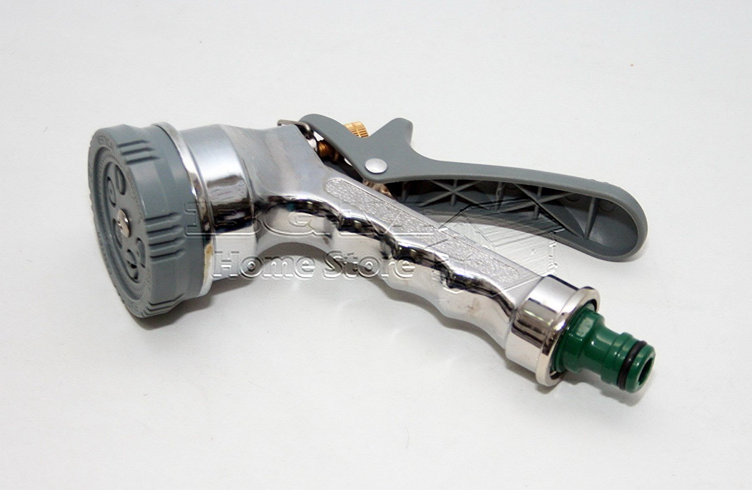 Spray Nozzle Water Hose Metal 6Dial Function Gun Water Sprayer Hoselock