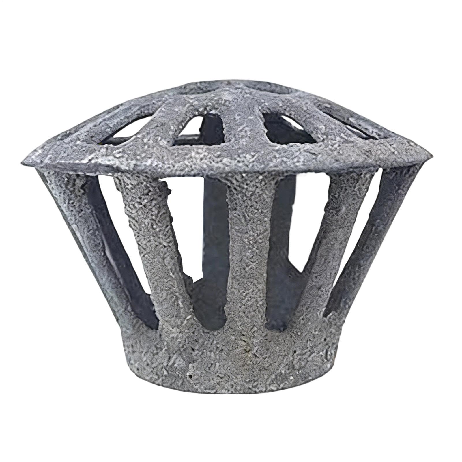 Grille de drainage en fonte pour caniveau de jardin terrasse et balcon