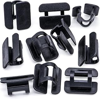 10pcs Hood Insulation Retainer Clips for Volvo 9182822 C30, C70, S40, S60, S60 Cross Country, S70, S80, S90, V50, V60, V60 Cross Country, V70, V90, V90 Cross Country, XC40, XC60, XC70, XC90