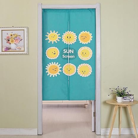 Amazon のれん おしゃれ 目隠し 部屋仕切り用 薄型 家の装飾 ドアカーテン 玄関カーテン 暖簾 花柄 遮光のれん 帯電防止 ロング 玄関 キッチン カラー リビング 遮像 遮光 エアコンルームリビング A100 150 出入り口 バルコニードア 台所 玄関 階段 夏用 のれん