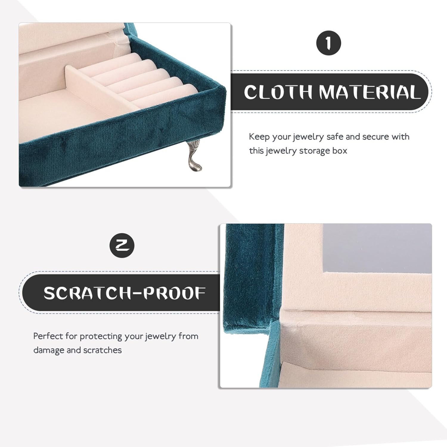 Sofa Jewelry Box Couch Jewelry Box Small Jewelry Travel Case Necklace and Ring Storage Box Travel Jewelry Organizer for Women Girls